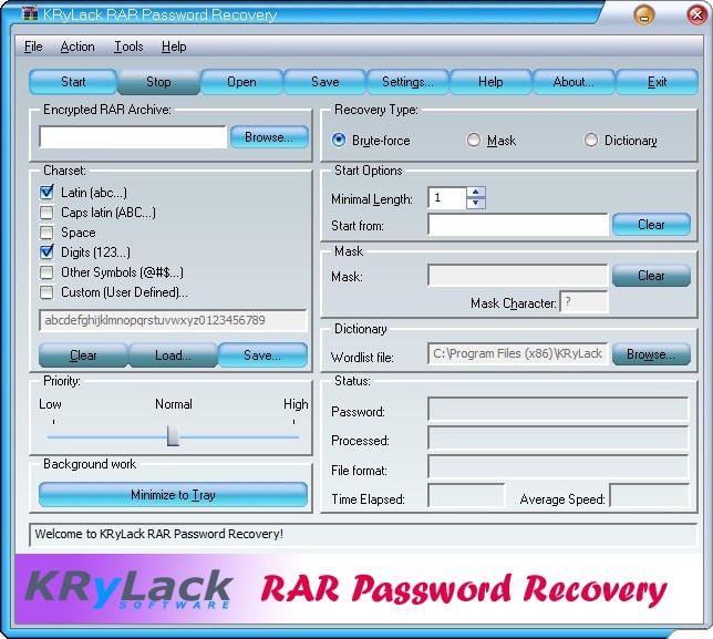 Rar password recovery magic